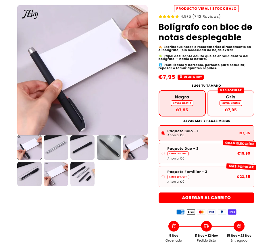 TEMA ECOMRUSH | VENDE MAS!